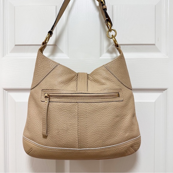 Coach Hamptons Pebble Leather Slim Hobo Shoulder Bag Vintage Y2K - Picture 5 of 15